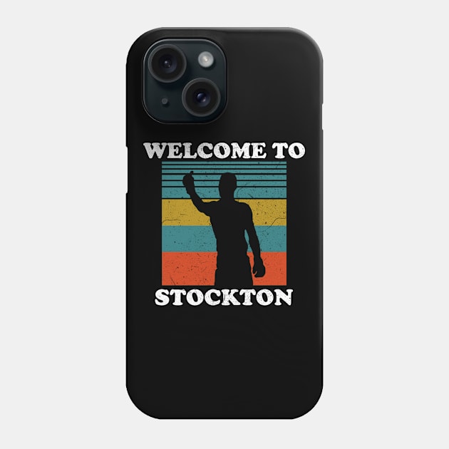 Welcome to Stockton Phone Case by dajabal