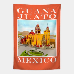 Plaza of Peace Guanajuato Tapestry