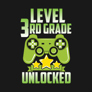 Level 3rd Grade Unlocked T-Shirt