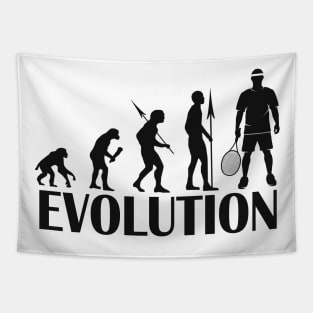 Tennis Design Evolution Tapestry