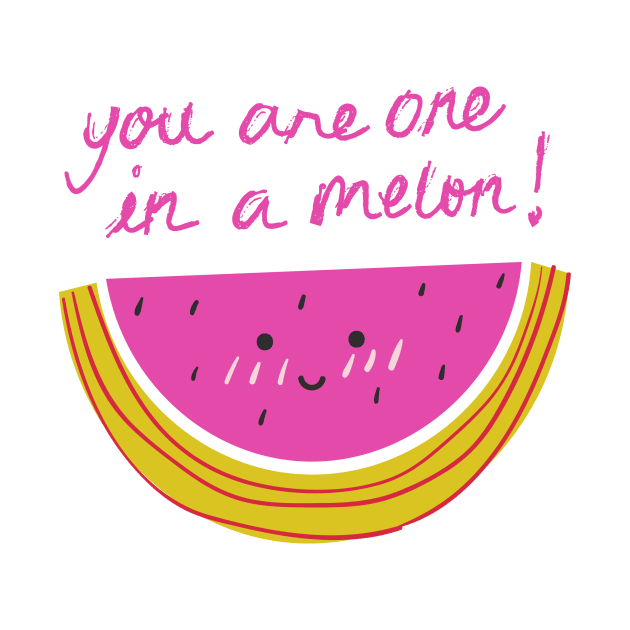 one in a melon tee by Lindseysdesigns