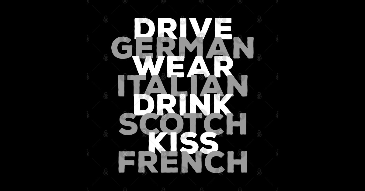 Drive German Cars German Cars Sticker TeePublic