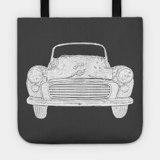 Morris Minor classic car Tote