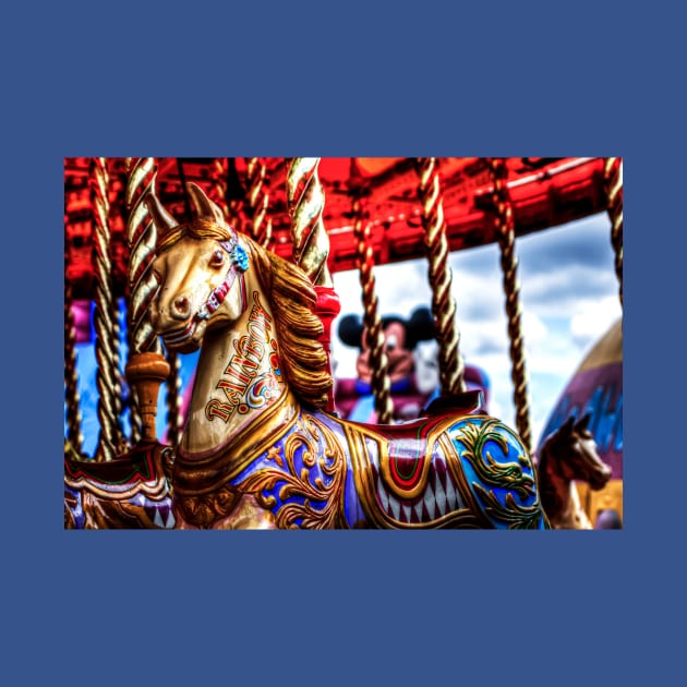 Carousel, Merry Go Round Horse by tommysphotos