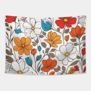 floral pattern Tapestry