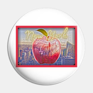 New york,the big apple Pin