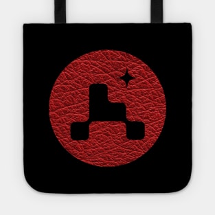 Mars 2020 Perseverance - Red Leather Print Tote