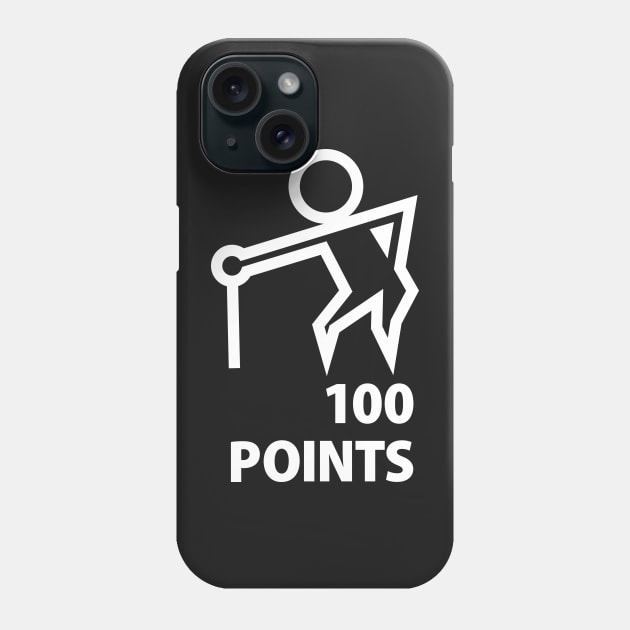 100 Points Phone Case by Mansemat