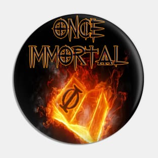 ONCE IMMORTAL Lies the Truth Cover 1 Pin