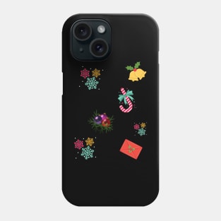 Christmas elements Phone Case