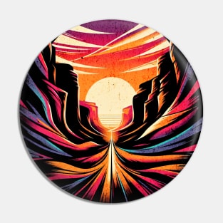 Antelope Canyon Design Pin