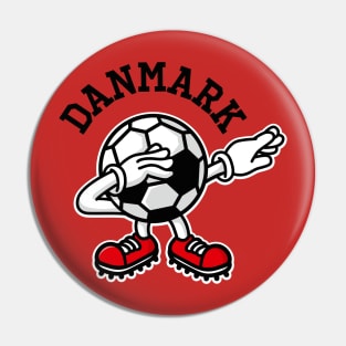 Denmark Danmark dab dabbing soccer football Pin