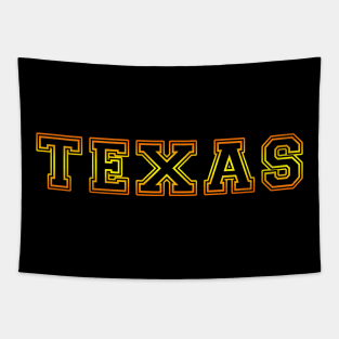 Texas Golden College Gold and Black Tapestry