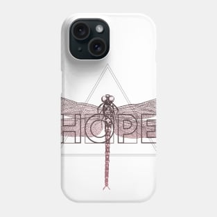 Hope in Nature - Dragonfly Phone Case