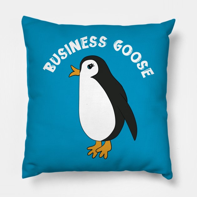 Business Goose Pillow by Alissa Carin