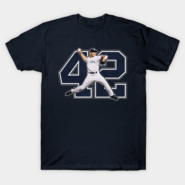 Mariano Rivera No.42 Baseball Pitcher Vintage Shirt