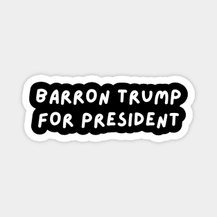 Barron Trump for President Magnet