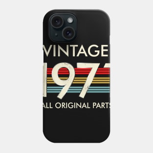 Vintage 1971 All Original Parts Phone Case