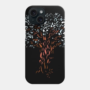 Tree Mystical and Magical - Tribal Nature Ink Art Phone Case