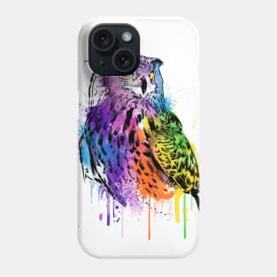 Owl Watercolor Phone Case