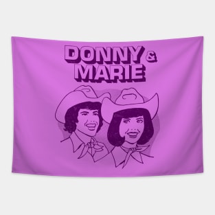 Donny & Marie Tapestry