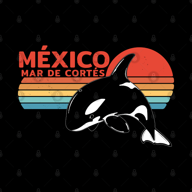 México Sea of Cortez Killer Whale by NicGrayTees