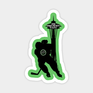 Women's Pro Hockey Seattle Space Needle Magnet