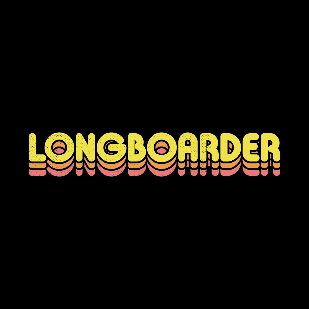 Retro Longboarder by rojakdesigns