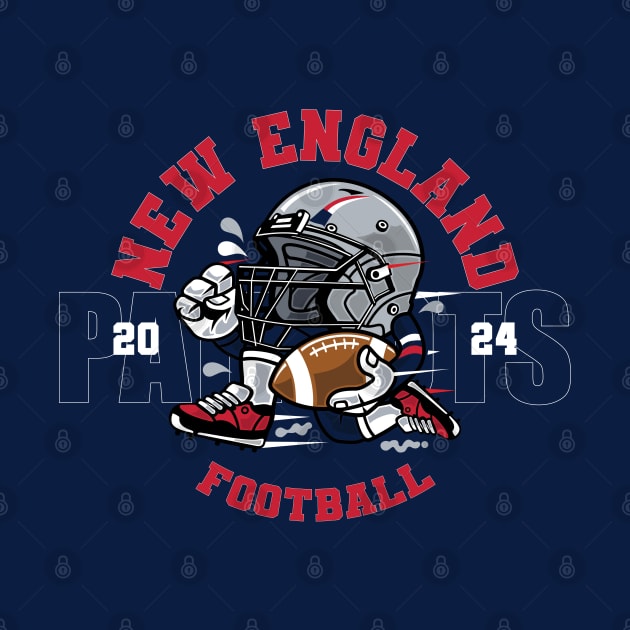 New England Football by Nagorniak