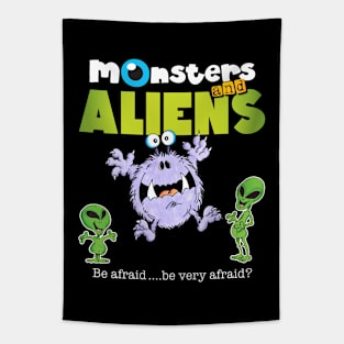 Monsters & Aliens V2 Tapestry