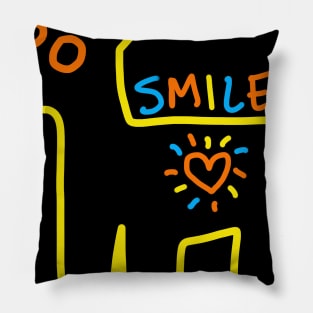 SMILE (HAPPY ANIMAL) Pillow