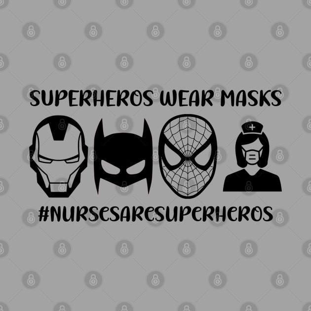 Superheros Wear Masks by HolyCowCreations