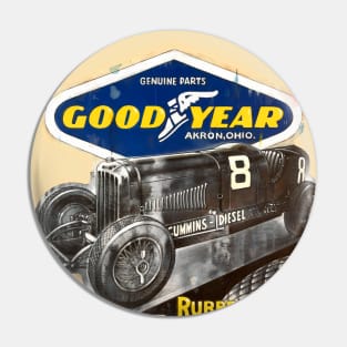 Rubber Tires Pin