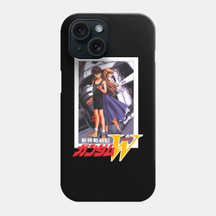 Gundam Wing Heero and Relena Phone Case