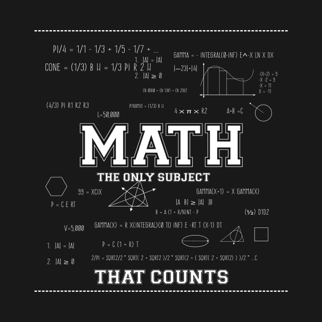 Math The Only Subject That Counts - Math The Only Subject That Counts ...