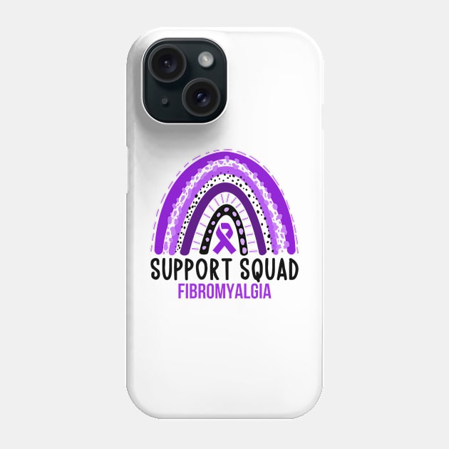 Fibromyalgia Support squad - Fibromyalgia Phone Case by MerchByThisGuy