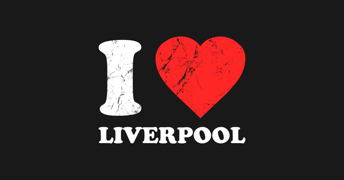 I Love Liverpool Liverpool Sticker TeePublic