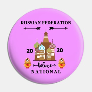 Russia 2020 Pin