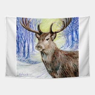 Spirit of Stag Tapestry