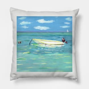 It's Definitely A Boating Day Pillow