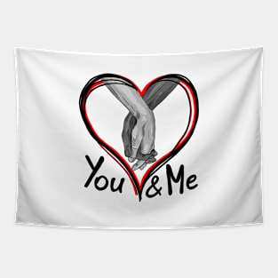 You & Me Tapestry