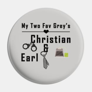 Fav Grey's - Christian and Earl Pin