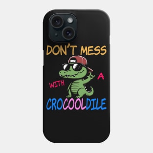 Cute and Cool Crocodile: Reptile Fashion Icon Phone Case