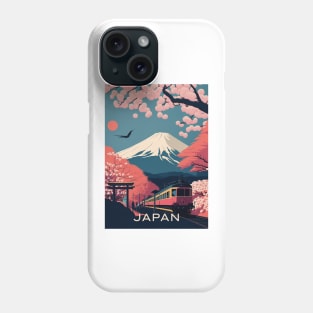 View of Fujiyama Phone Case