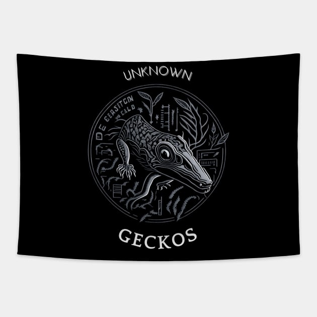 Design for exotic pet lovers - gecko Tapestry by UNKNOWN COMPANY