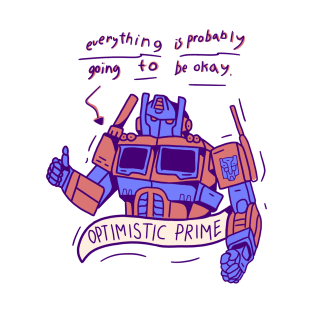 Optimistic prime T-Shirt