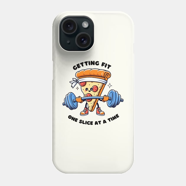 The Fitness Pizza Phone Case by zeevana