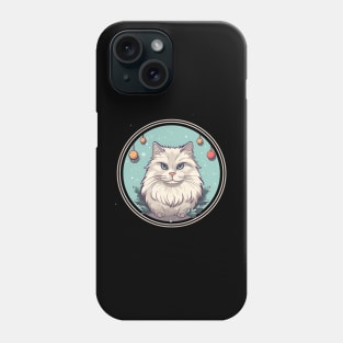 Siberian Cat Xmas Ornament, Love Cats Phone Case