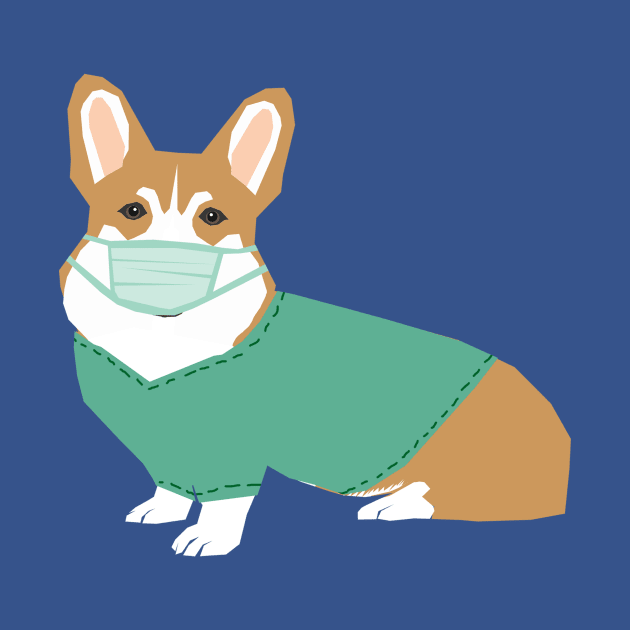 Corgi Nurse by friendlypets