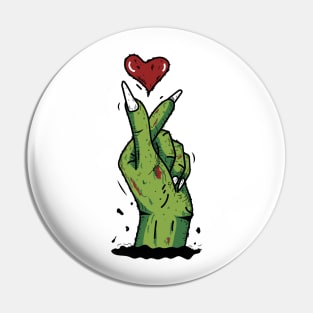 ZOMBIE HAND STICKER Pin